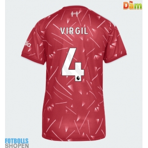 Billiga Liverpool Virgil van Dijk #4 Hemmatröja Dam 2026-27 Kortärmad